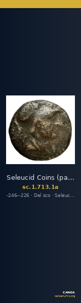 Seleucid Coins (part 1) 713.1a — CANOA