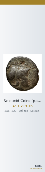 Seleucid Coins (part 1) 713.1b — CANOA