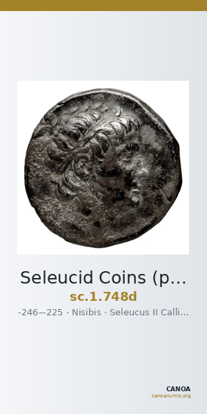 Seleucid Coins (part 1) 748d — CANOA