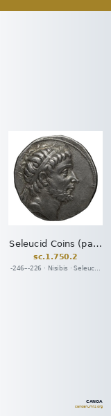 Seleucid Coins (part 1) 750.2 — CANOA