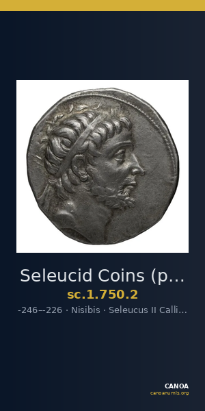 Seleucid Coins (part 1) 750.2 — CANOA