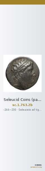 Seleucid Coins (part 1) 763.2b — CANOA