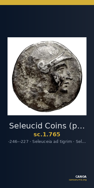 Seleucid Coins (part 1) 765 — CANOA