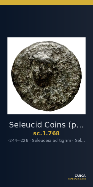 Seleucid Coins (part 1) 768 — CANOA