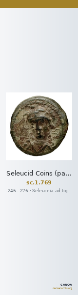 Seleucid Coins (part 1) 769 — CANOA