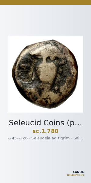 Seleucid Coins (part 1) 780 — CANOA