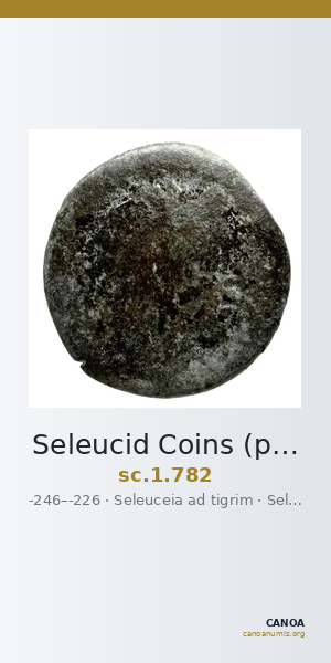 Seleucid Coins (part 1) 782 — CANOA