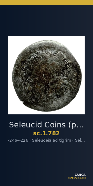 Seleucid Coins (part 1) 782 — CANOA