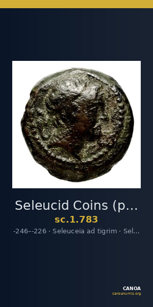 Seleucid Coins (part 1) 783 — CANOA