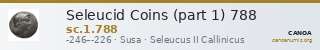 Seleucid Coins (part 1) 788 — CANOA