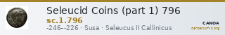 Seleucid Coins (part 1) 796 — CANOA