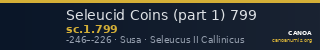 Seleucid Coins (part 1) 799 — CANOA