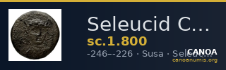 Seleucid Coins (part 1) 800 — CANOA