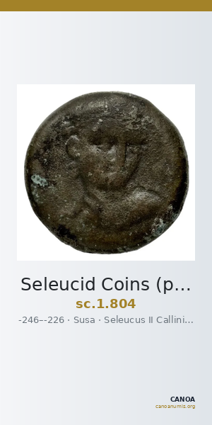Seleucid Coins (part 1) 804 — CANOA