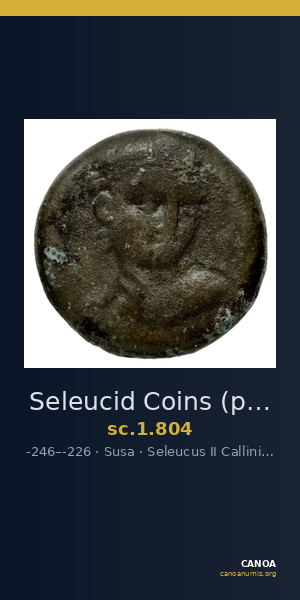 Seleucid Coins (part 1) 804 — CANOA