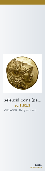 Seleucid Coins (part 1) 81.3 — CANOA