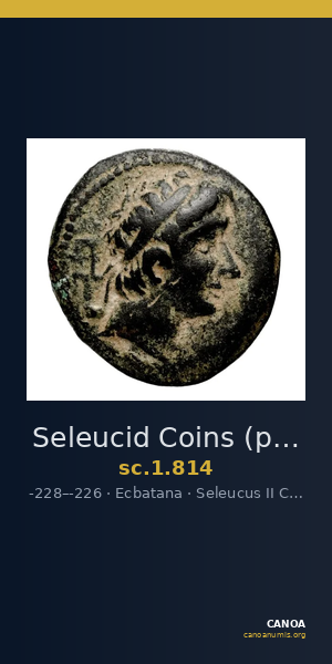 Seleucid Coins (part 1) 814 — CANOA