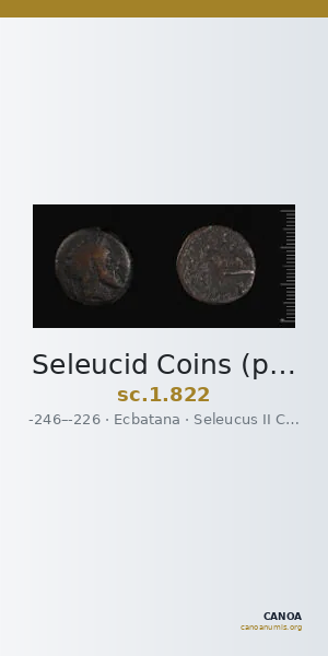 Seleucid Coins (part 1) 822 — CANOA