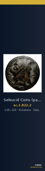 Seleucid Coins (part 1) 822.2 — CANOA