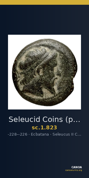 Seleucid Coins (part 1) 823 — CANOA
