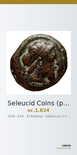 Seleucid Coins (part 1) 824 — CANOA