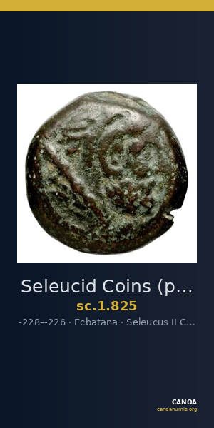 Seleucid Coins (part 1) 825 — CANOA