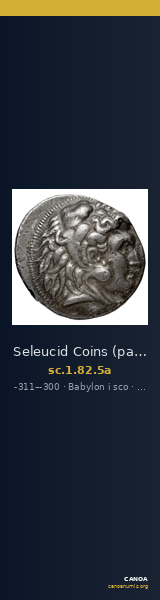 Seleucid Coins (part 1) 82.5a — CANOA