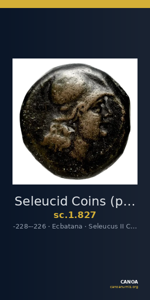 Seleucid Coins (part 1) 827 — CANOA