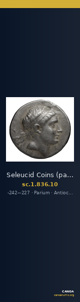 Seleucid Coins (part 1) 836.10 — CANOA