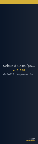 Seleucid Coins (part 1) 848 — CANOA