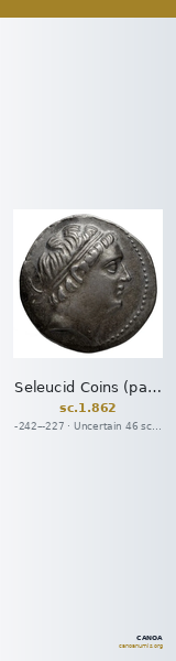 Seleucid Coins (part 1) 862 — CANOA