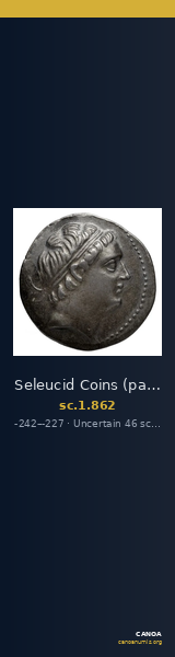 Seleucid Coins (part 1) 862 — CANOA