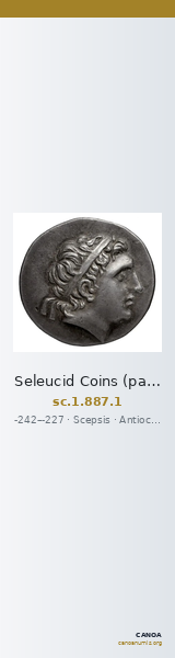 Seleucid Coins (part 1) 887.1 — CANOA