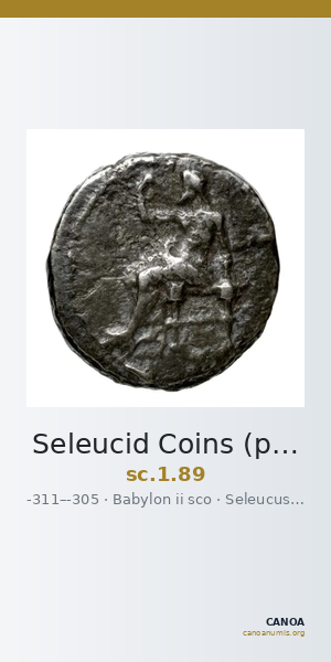 Seleucid Coins (part 1) 89 — CANOA