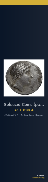 Seleucid Coins (part 1) 898.4 — CANOA