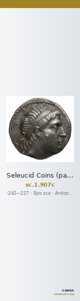 Seleucid Coins (part 1) 907c — CANOA