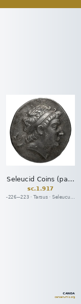 Seleucid Coins (part 1) 917 — CANOA
