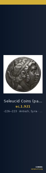 Seleucid Coins (part 1) 921 — CANOA