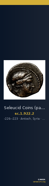 Seleucid Coins (part 1) 922.2 — CANOA