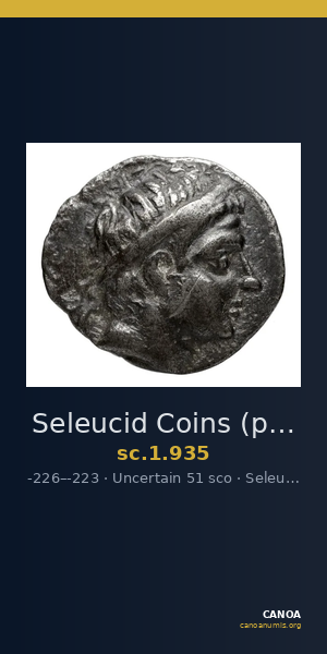 Seleucid Coins (part 1) 935 — CANOA