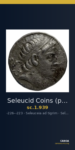 Seleucid Coins (part 1) 939 — CANOA