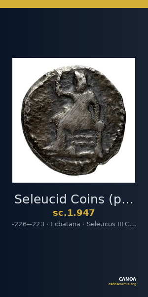 Seleucid Coins (part 1) 947 — CANOA