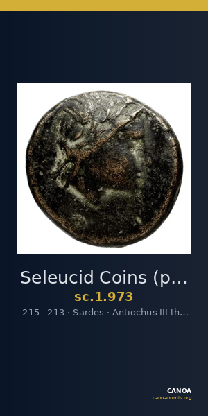 Seleucid Coins (part 1) 973 — CANOA