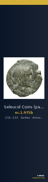 Seleucid Coins (part 1) 975b — CANOA