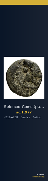 Seleucid Coins (part 1) 977 — CANOA
