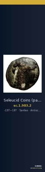 Seleucid Coins (part 1) 983.2 — CANOA