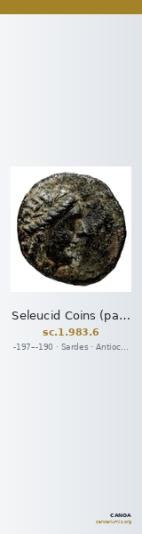 Seleucid Coins (part 1) 983.6 — CANOA