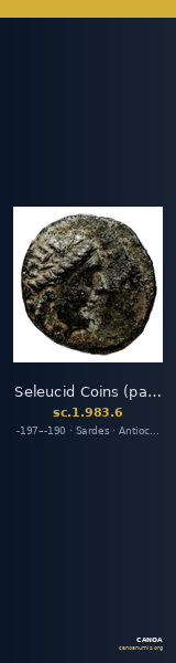 Seleucid Coins (part 1) 983.6 — CANOA