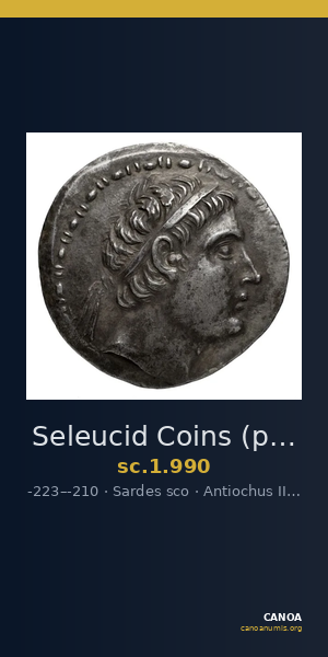 Seleucid Coins (part 1) 990 — CANOA
