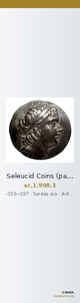 Seleucid Coins (part 1) 998.3 — CANOA